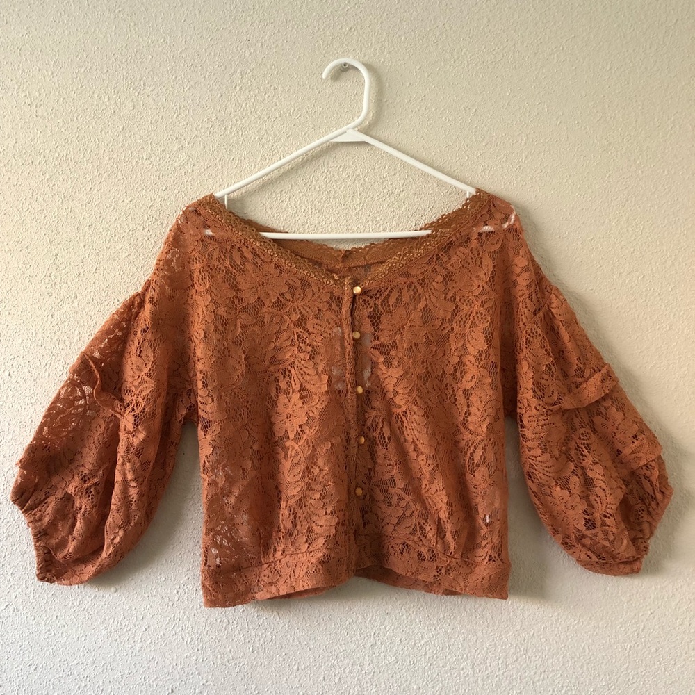 Japanese Brand GRL Lace Top